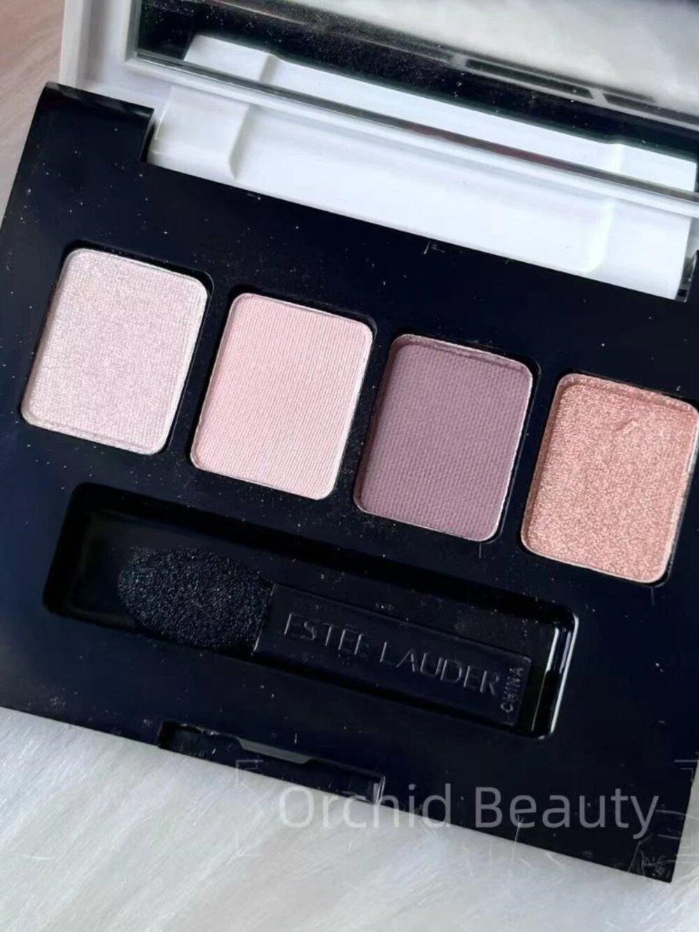 New Estee Lauder Pure Color 4 Shades Eyeshadow Palette Travel Size~Discontinued
